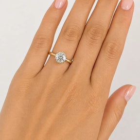 Anel de ouro feminino