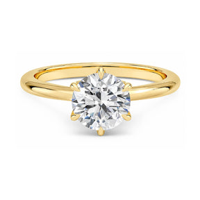 anel de noivado moissanite