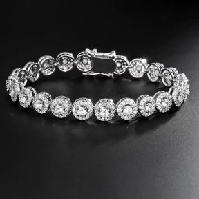 pulseira feminina prata 925