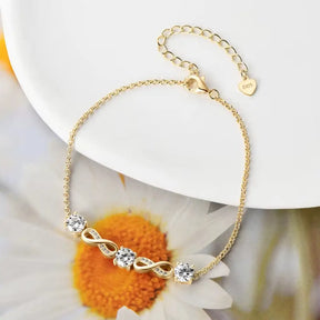 pulseira banhada a ouro