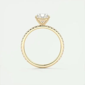 Anel de ouro feminino