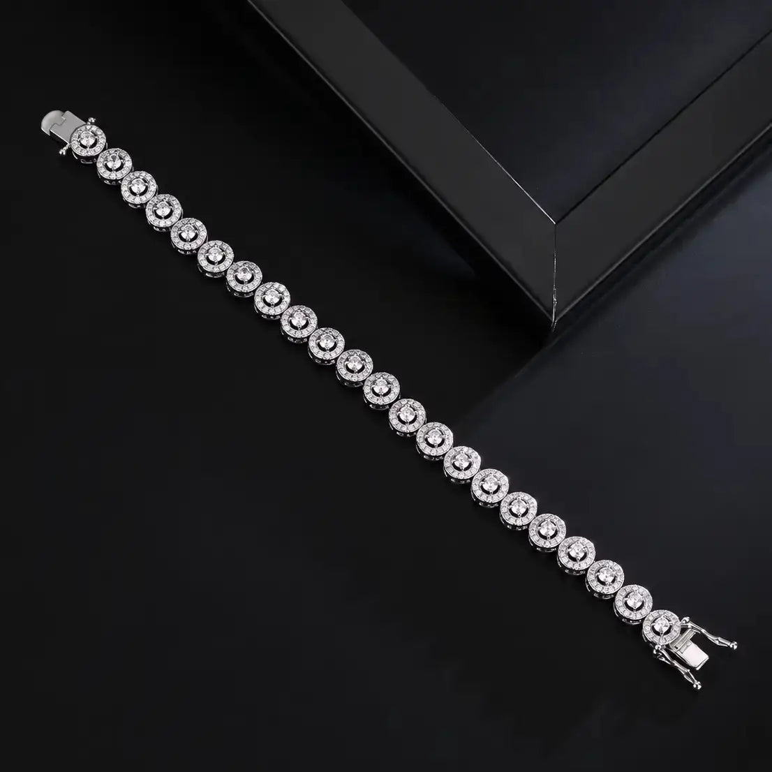 pulseira com zircônias